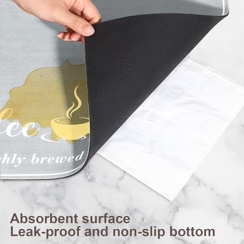 Fashion Coffee Mat (Light Grey / 16" x 24")