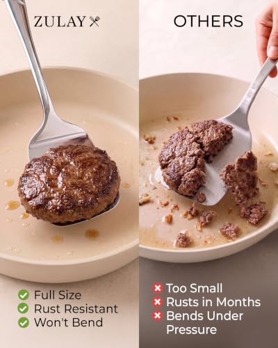 Stainless Steel Spatula Turner (Solid Turner)