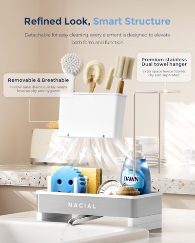 Kitchen Sink Organizer (White)