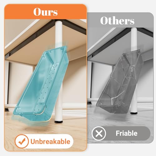 15 PCS Plastic Drawer Organizer Set (Sea Blue)