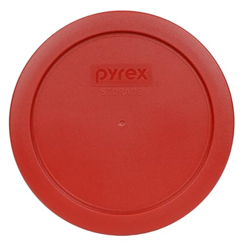 7201-PC (4-Cup) Poppy Red Food Storage Lids (3-Pack) - Made in USA (Poppy Red)