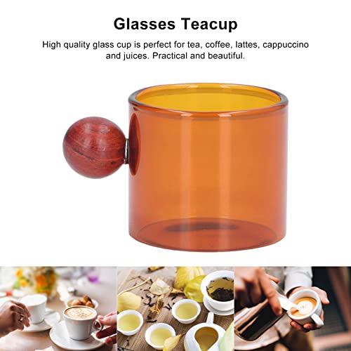 Glass Espresso Cups (Amber)