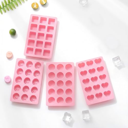 Cute Ice Cube Trays (2pcs Round)