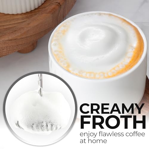 Rechargeable Milk Frother Handheld (Zulay Dynamic Cream & Gold / Rechargeable Z1 Motor Max)