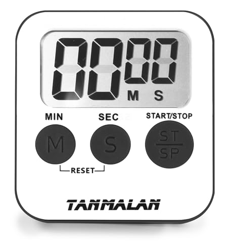 Kitchen Timer for Cooking Loud Alarm (Gray)