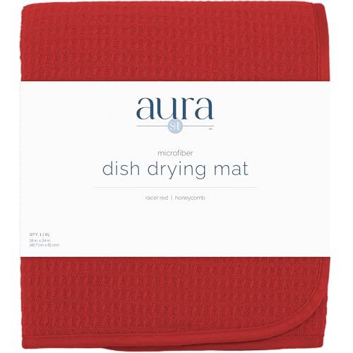 Dish Drying Mat (Red / 18" x 24")