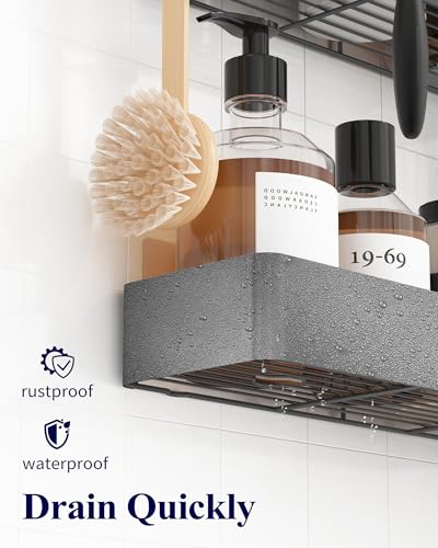 Shower Caddy Adhesive (Dark Grey / XX-Large)