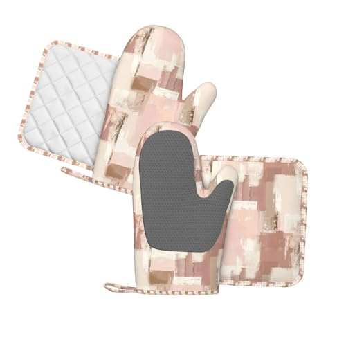 Oven Mitts and Pot Holders Set (A0966)