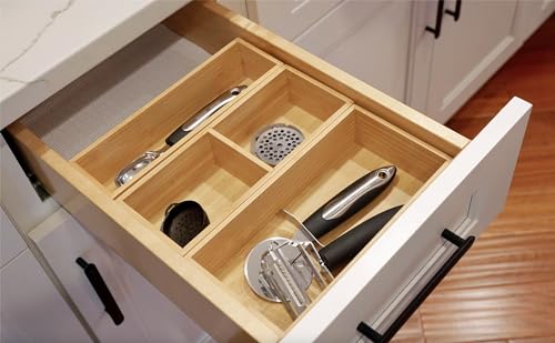 Drawer Organizer Storage Boxes (12 x 10 x 2.5" (3 Boxes))