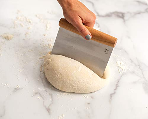 Dough Cutter with Beechwood Grip