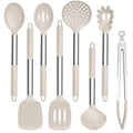 Kitchen Utensils Set of 8 (Khaki)