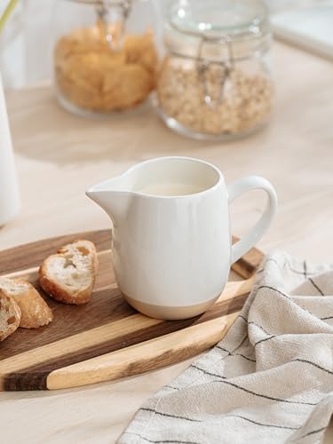 13oz Creamer with Handle (13 Ounces / White)