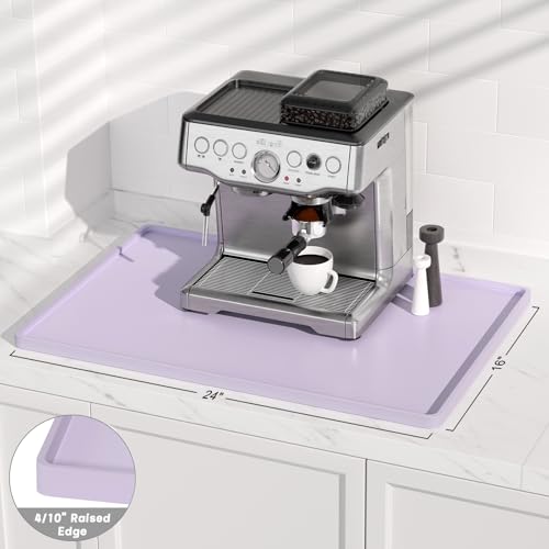 Silicone Coffee Mat (Purple / 16" x 24")