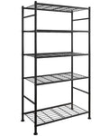 Storage Shelves (Black / 33.0W×12.6D×72.0H(5T))