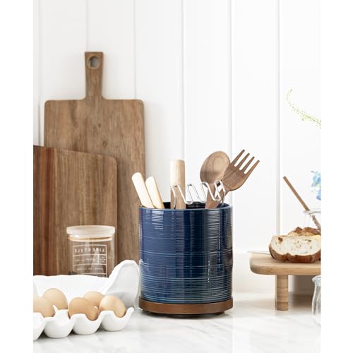 Utensil Holder (Dark Blue)