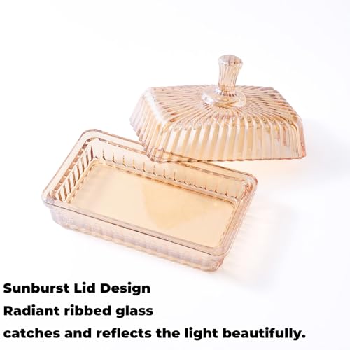 Boho Butter Dish with Lid