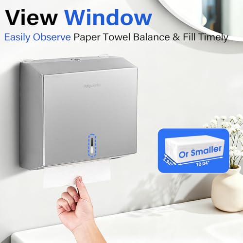 Commercial Paper Towel Dispenser (250 C-Fold/300 Multi-Fold)