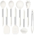 Kitchen Utensils Set of 8 (White)