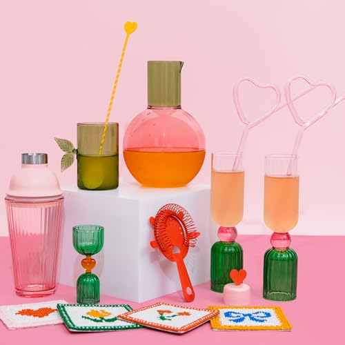 Glass Cocktail Measuring Jigger