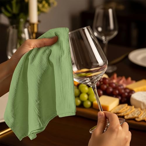 Sage Green Flour Sack Towels [12 Pack (Sage Green / 12 Pack)