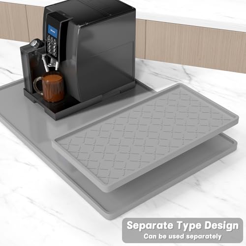 Silicone Coffee Mat (Gray / 24" x 16")