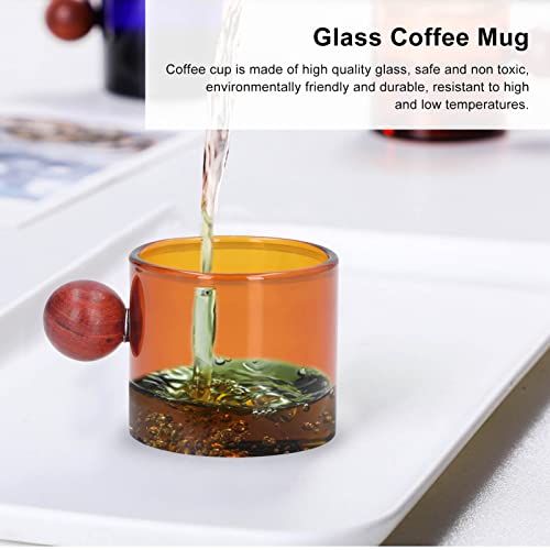 Glass Espresso Cups (Amber)