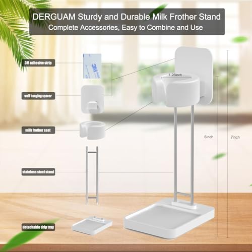 Milk Frother Stand (White)
