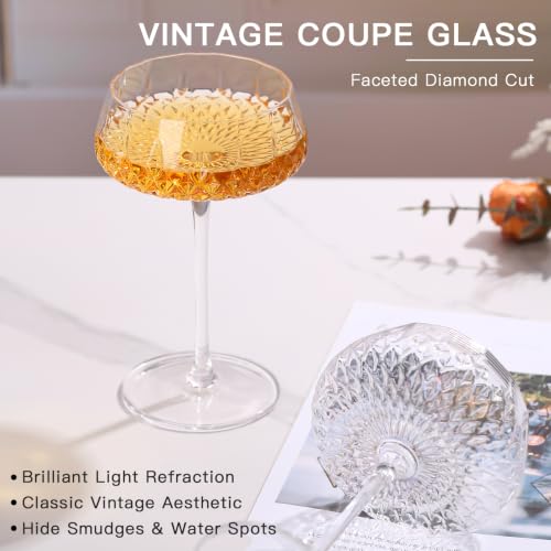 Coupe Glasses Set of 4 (Gift Box)