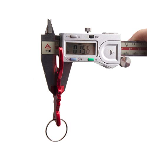 Lobster 6PCS Bottle Opener Keychain Beer Openers Tool Key Chain Ring Accessories (Red Lobster)