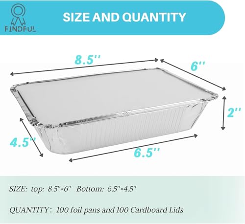 Aluminum Pans with Lids