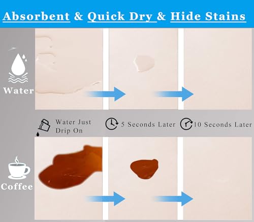 Coffee Mat for Countertops (Beige / 16" x 24")