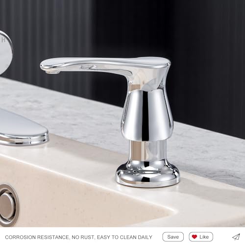 Kitchen Sink Soap Dispenser Chrome (with Hose / Chrome)