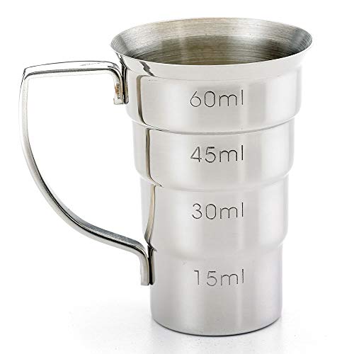 M37108 Drink Jigger (Stainless w/Handle)