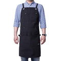 Heavy Duty Canvas Work Apron (Black)