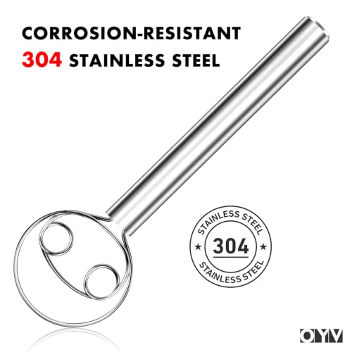 All 304 Stainless Steel Dough Whisk (12*3.4 in)