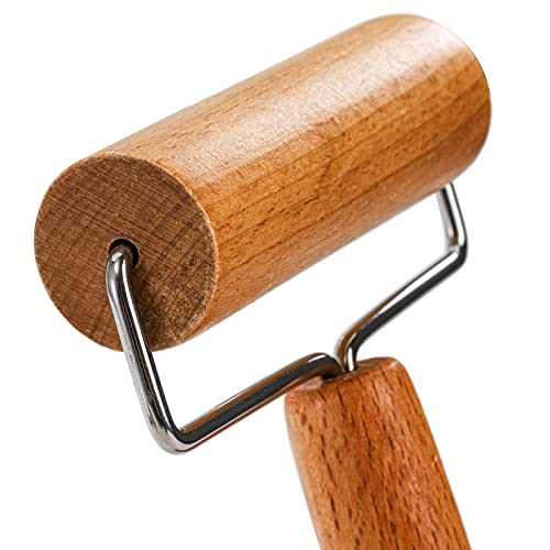 Set of 2 Pizza Dough Roller & Dough Docker