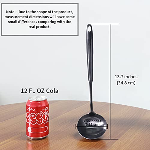 Newness Soup Ladle (Black)