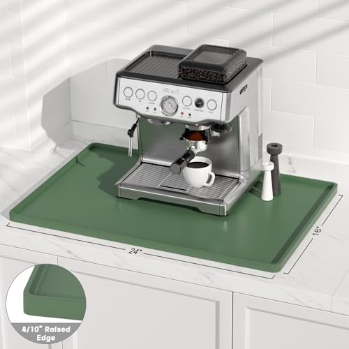 Silicone Coffee Mat (Green / 16" x 24")