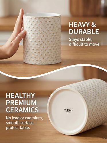 Utensil Holder for Kitchen Counter (Clover(L))