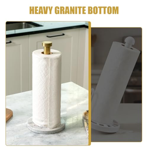 Paper Towel Holder Countertop (River White)