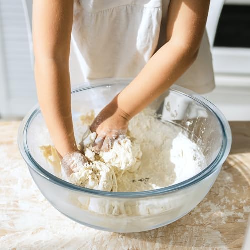 6.3 Qt Large Glass Mixing Bowl