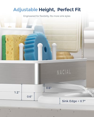 Kitchen Sink Organizer (White)