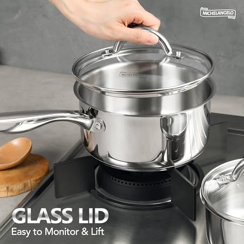 Saucepan Set 4pc (1+2QT)