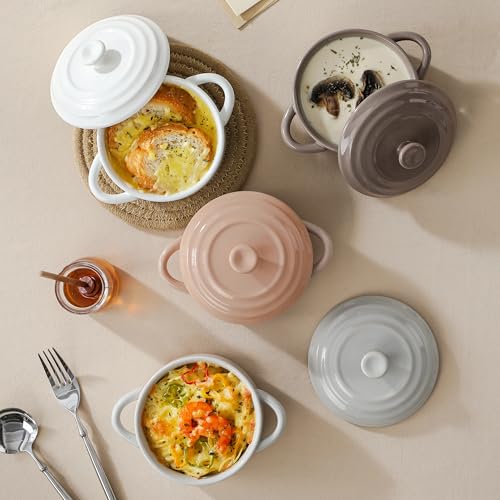 12 OZ Small Casserole Dishes for Oven (Multicolor)