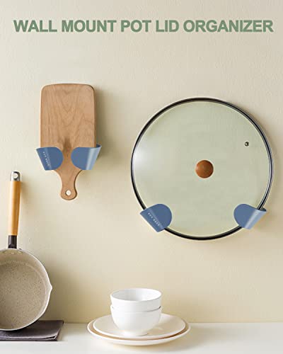 Pot Lid Organizer (Blue)