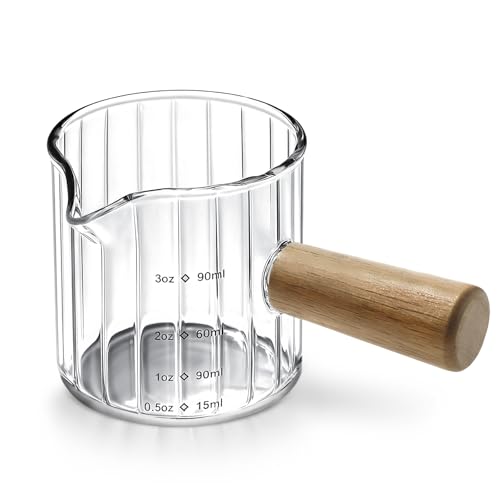 Espresso Measuring Cup 3 Oz (Transparent Color / 3 oz)