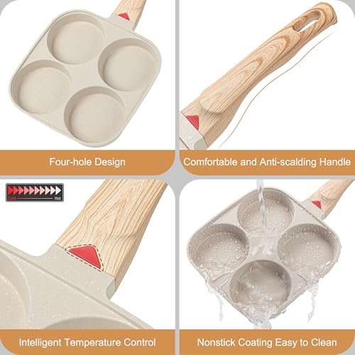 Egg Frying Pan (White)