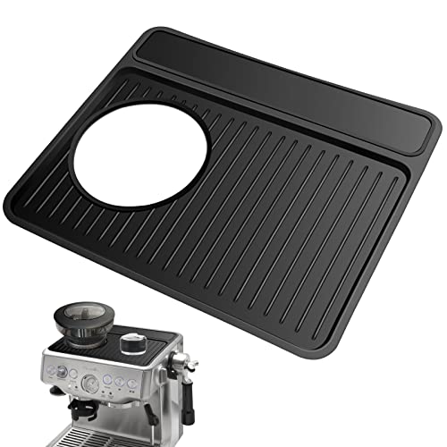 Tamping Mat for Breville 870 (Black / Coffee Mat for Breville 870/880)