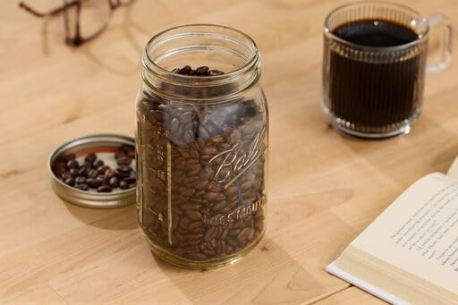 Wide Mouth Glass Mason Jars with Lids and Bands (Quart / 32 Ounce (Pack of 24))