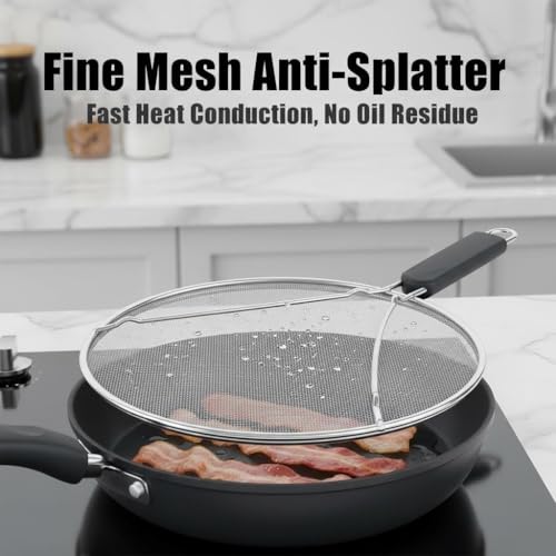 Stainless Steel Splatter Screen Set of 2
